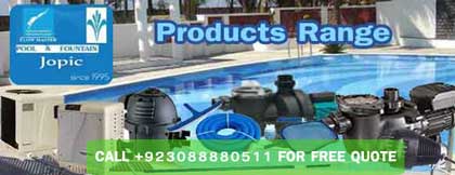 Swimming Pool Product Range - Pakistan