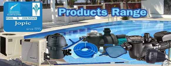 Swimming Pool Products range