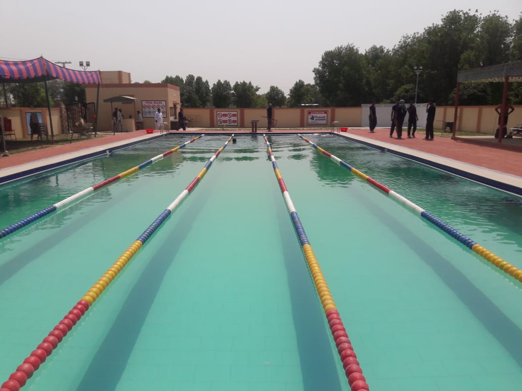 Commercial swimming pool, Al Buraq -  Okara Cantt. Pakistan 